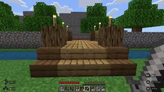 年金生活者のマイクラ生活　丸石で要塞を作る#1