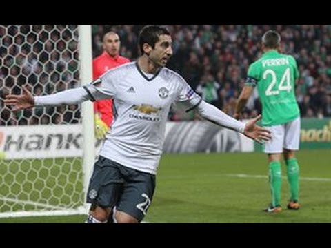 St Etienne vs Manchester United HD 22/02/17 Full Highlights