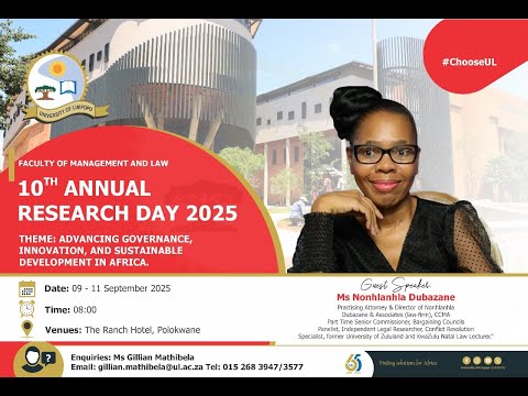 10Th Faculty of Management and Law Annual Research | Day 2