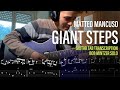 Matteo Mancuso - Giant Steps Solo Transcription - Bob Mintzer - Guitar Tab Lesson
