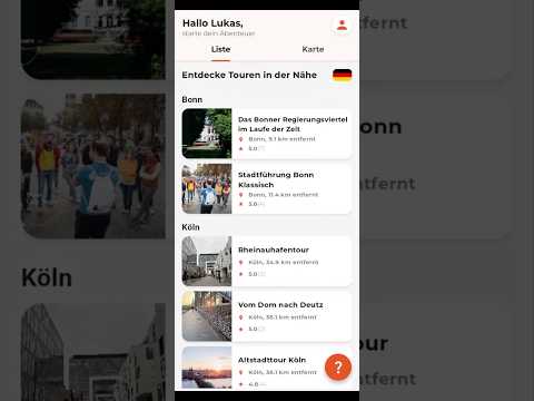 SecretGuide: Stadtführung-App