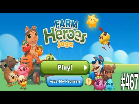 Farm Heroes Saga - Puzzle Games | RKM Gaming | Tips And Tricks | Casual Games | Level 467