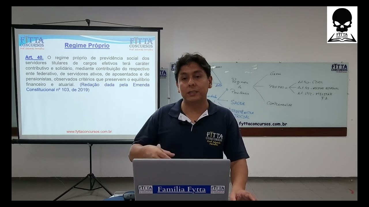 Regime Próprio de Previdência - Direito Constitucional - art.  40  da CF