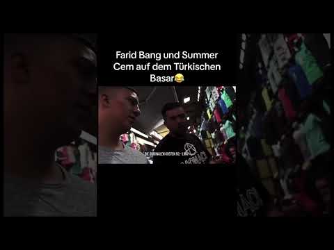 Farid und Summer Cem aufm Bazar 😅 #raptastisch #deutschrap