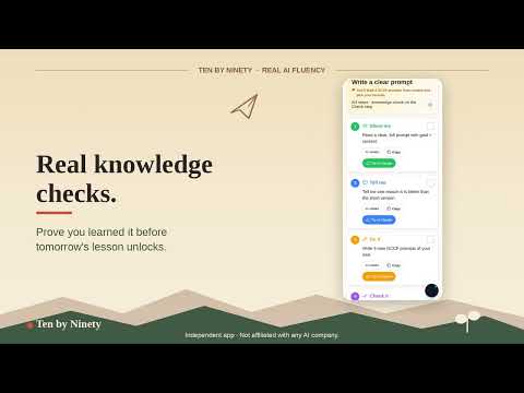Ten by Ninety: Learn AI Daily video thumbnail