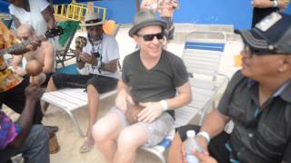 Cyril Neville , Ivan Neville Stanton Moore Day O  Montego Bay  Jamica Jan 6 2014 nunupics.com