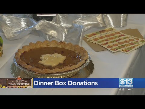 Thanksgiving Dinner Box Donations In Sacramento