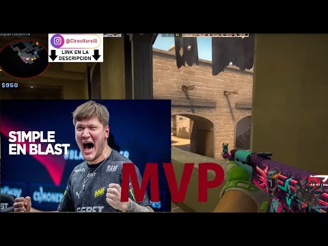 POV NAVI s1mple vs Vitality - MIRAGE BLAST Premier Final 2022 CSGO cs go