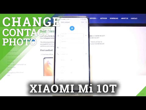 How to Add Photo to Contact in Xiaomi Mi 10T – Personalize Contact Book