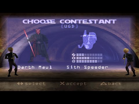 Star Wars Demolition (PS1) Win Quotes