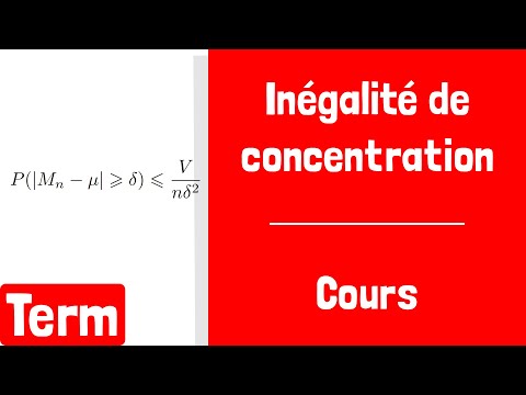Cours : L'inégalité de concentration