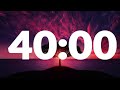 40 Minute Timer with Alarm, without music