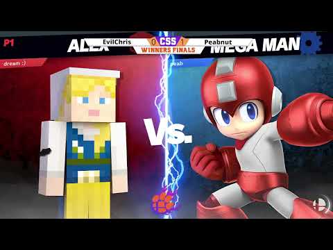 Clemson Smash Series 35 - WF - TurtleChris (Steve, Min-Min) vs. PHNM | Peabnut (Mega Man) - SSBU