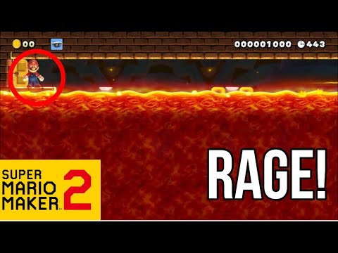 Super Mario Maker 2 - RAGE QUIT Castle ?