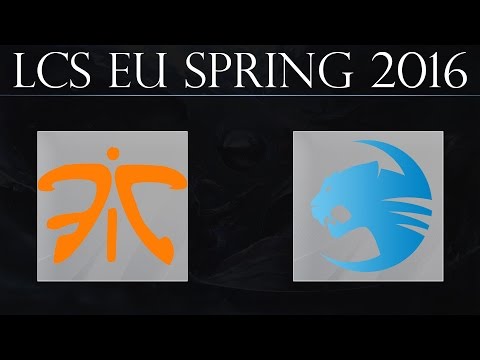FNC vs ROC | Fnatic vs Team ROCCAT (26.02.2016) | LCS EU Spring 2016