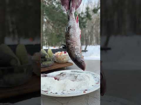Обед после рыбалки