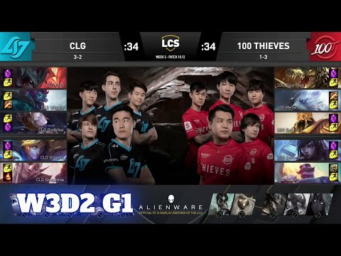 CLG vs 100 Thieves | Week 3 Day 2 S10 LCS Summer 2020 | CLG vs 100 W3D2