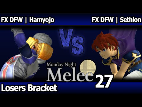 MNM 27 Melee - FX DFW | Hamyojo (Sheik) vs FX DFW | Sethlon (Roy) - Losers Bracket