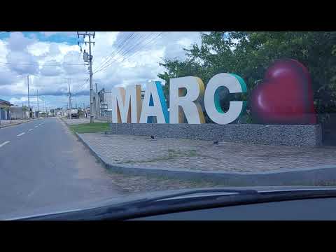 Passando pelo Centro de Bela Cruz chegamos na cidade do Marco Ceará