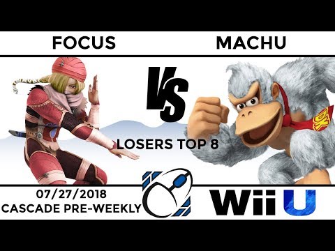 UBC Friday #79: LR6 - Focus (Sheik) vs Machu (Donkey Kong, ROB, Mewtwo)
