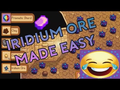 HOW TO FIND EASY IRIDIUM ORES !!! Stardew Valley