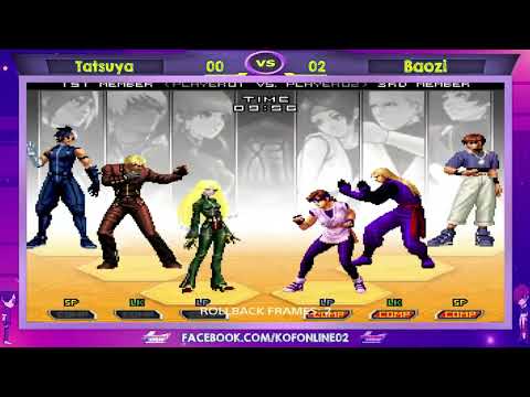Tatsuya Vs Baozi (包子) FT10 KOF 2002 UM - A imensa busca pelo poder