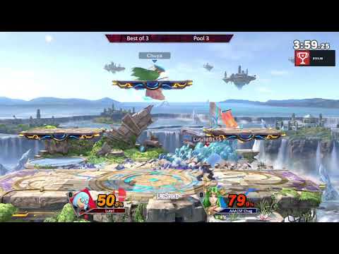 Lagspike 35 - Pool 3 - Lute! (Mii Brawler) vs AAA | SF Chag (Palutena)