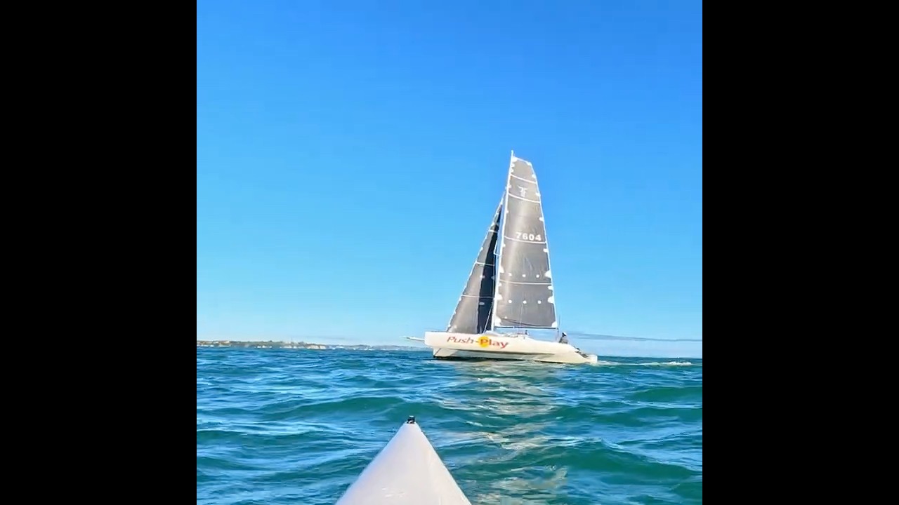 Beautiful trimaran! #trimaran #sailboat #surfski #newzealand
