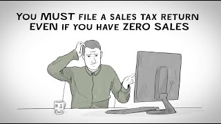 Zero Sales Tax Filing Reminder