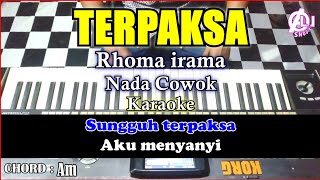 Download lagu TERPAKSA Karaoke Rhoma irama | Cover Korg Pa3x (Chord&Lirik) Nada Cowok mp3