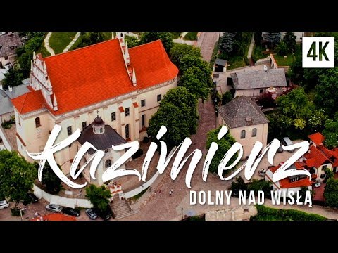 Kazimierz Dolny nad Wisłą, Polska | 4K drone footage, DJI Mavic Air