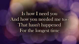 Billy Joel   The Longest Time Lyric Video HD HQ