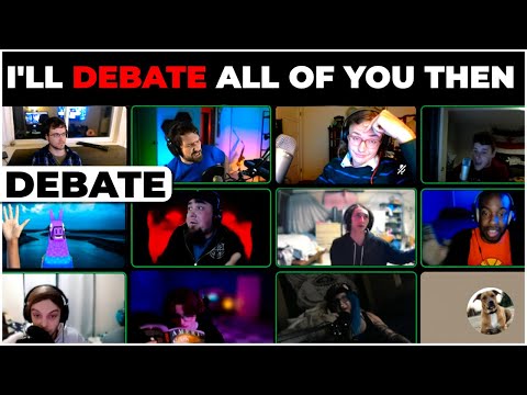 Destiny Gets Dogpiled In HEATED 1v9 Debate Panel On Trans Sports
