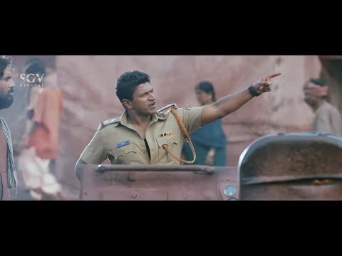 Puneeth Rajkumar Energetic Entry With Fight at Vikrama Theertha | Rana Vikrama Kannada Movie Part-4