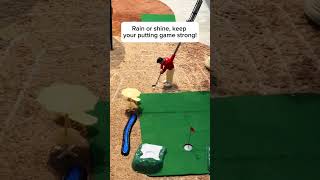 This mini-golf toy is for fun times at home. Tag a friend who needs it #indoorgolf #uniquegadgets