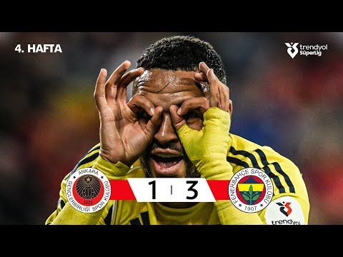 Gençlerbirliği (1-3) Fenerbahçe - Highlights/Özet | Trendyol Süper Lig - 2025/26