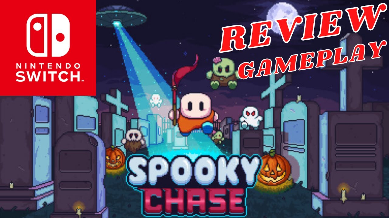 Let's Play and REVIEW Spooky Chase on Nintendo Switch | CHEAP eSHOP Game Reviews