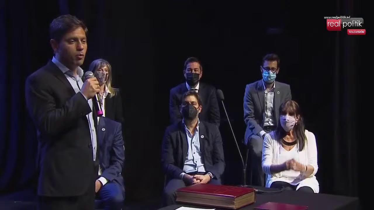 Kicillof tomó juramento a los nuevos ministros bonaerenses