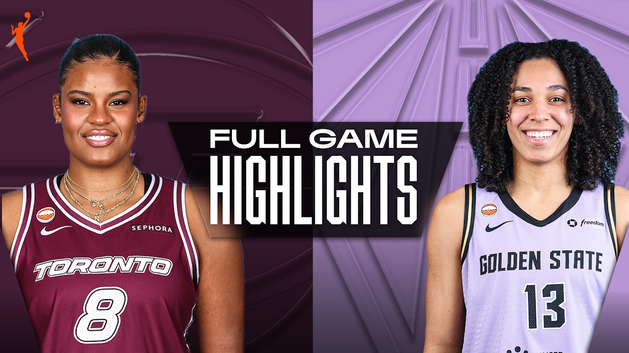 8월3일 토론토 골든스테이트 WNBA 하이라이트