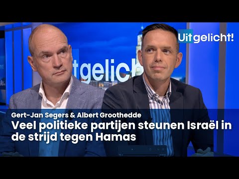 Uitgelicht! 09 oktober 2023 - Gert-Jan Segers en Albert Groothedde over oorlog in Israël
