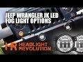 JW Speaker 6145 Jeep Wrangler JK LED Fog light Comparison