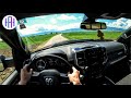 2021 RAM 1500 Laramie SPORT 5 7 HEMI V8 402 HP 410 Nm 127 500 Km POV Virtual Test Drive Ep 91