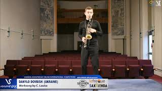 Danilo DOVBISH plays Worksong  by C. Lauba #adolphesax