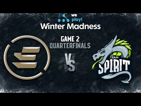 Elements Pro Gaming vs Team Spirit Game 2 - WePlay! Winter Madness - Quarterfinals