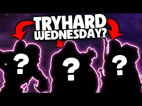I DID A FAKE TRYHARD DAY FOR THE FANS ON WEDNESDAY