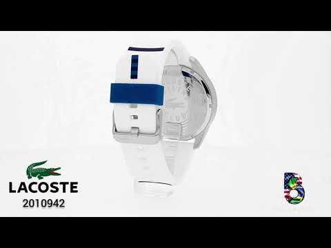 Lacoste Masculino Borracha Branca