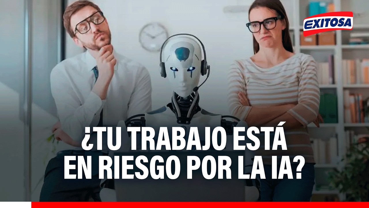 🔴🔵 La IA en el trabajo: Empleos más expuestos en ser reemplazados hasta 2035