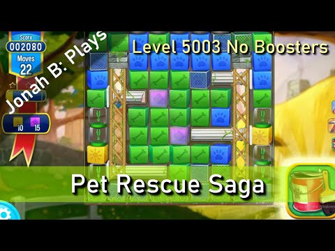 Pet Rescue Saga Level 5003 No Boosters