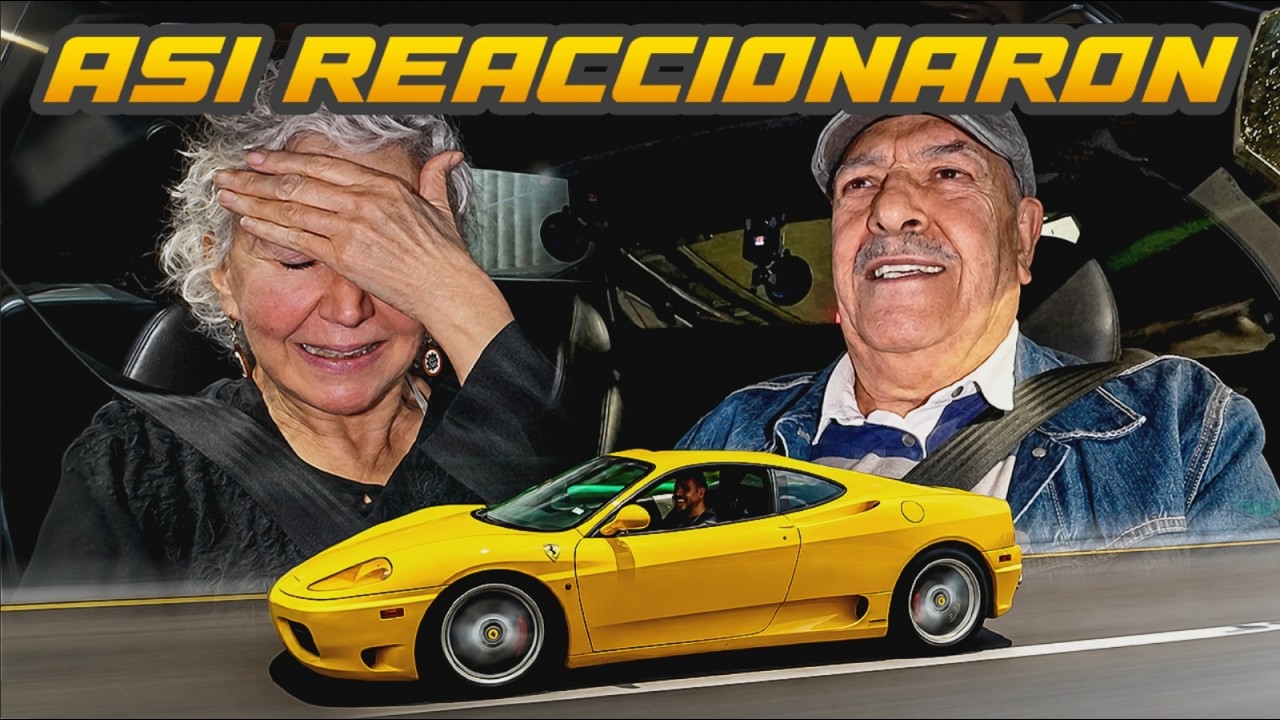 MIS PAPÁS REACCIONAN AL FERRARI !!  | JUCA