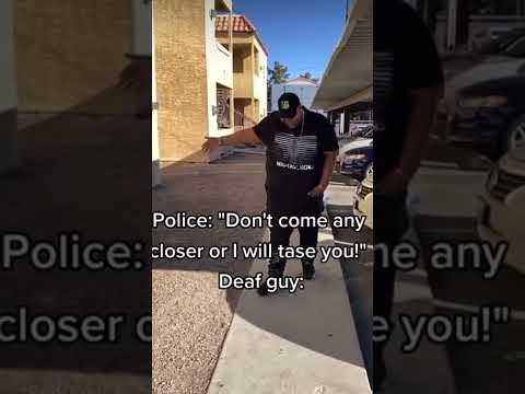 Deaf guy vs Taser | random memes #shorts #memes